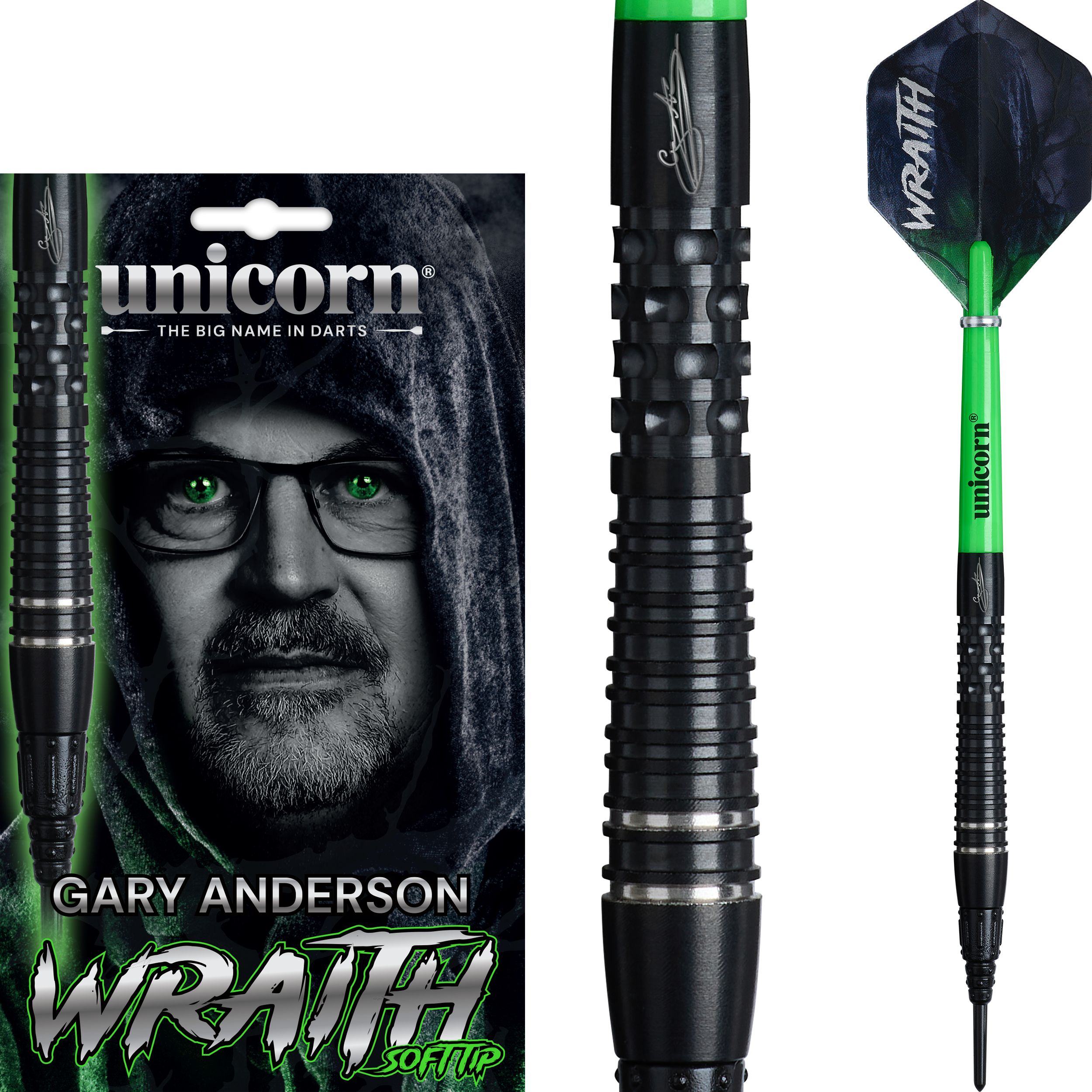 ダーツ unicorn gary underson phase6 21g Unicorn Gary Anderson Wraith Phase 6 Softdart kaufen